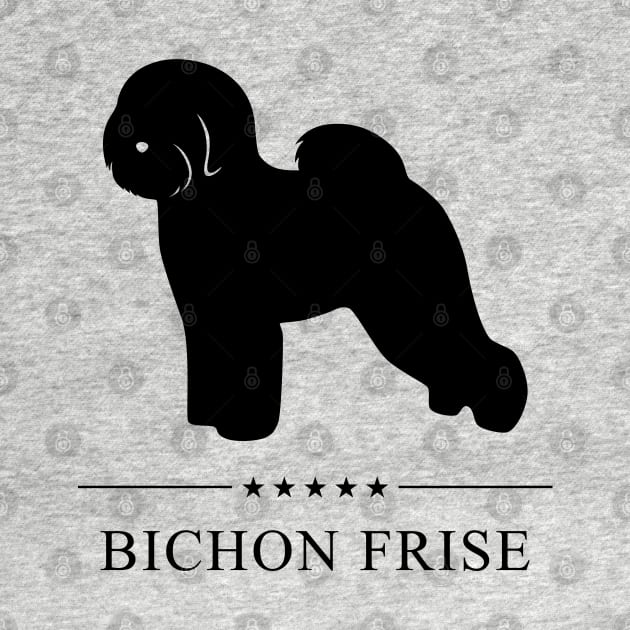 Bichon Frise Black Silhouette by millersye